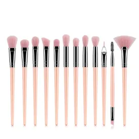 12 Makeup Brushes Set Beauty Tools