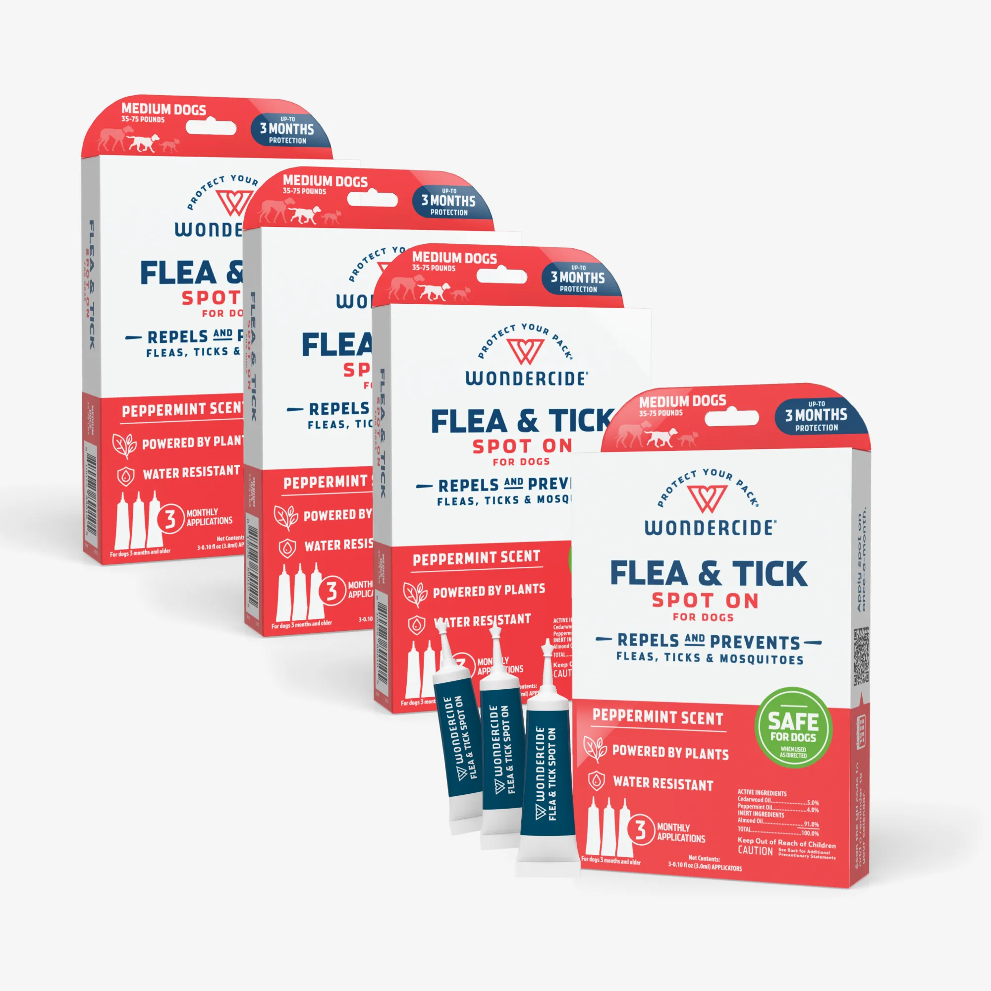 12-Month Flea & Tick Spot On for Dogs   Cats