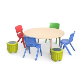 Adjustable Round Table