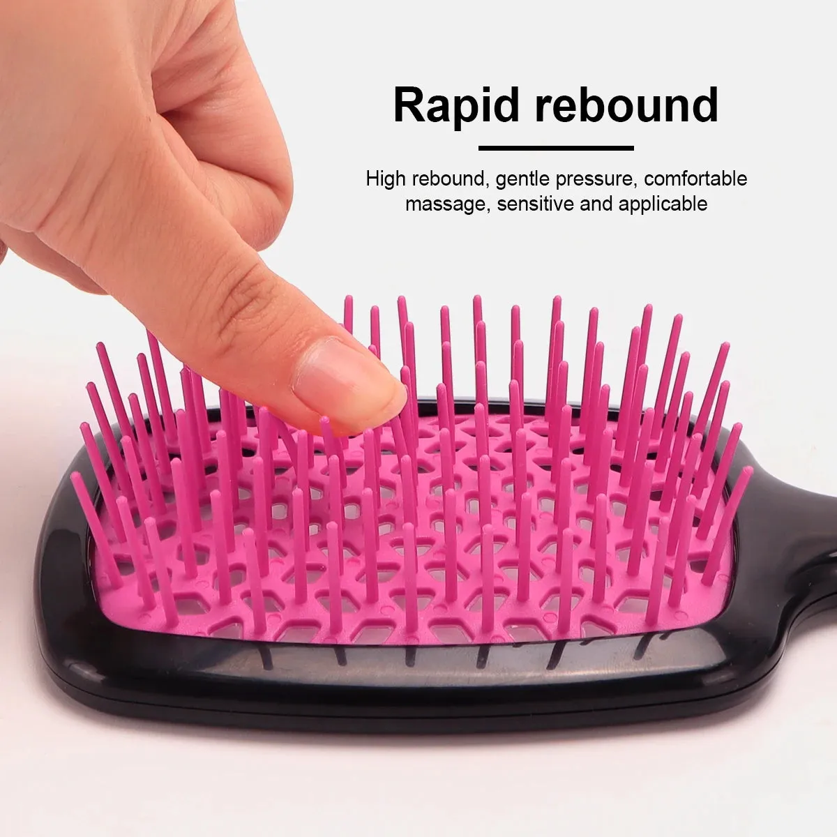 Air Cushion Comb - Anti-Static Hair Brush for Curly & Wet Hair
