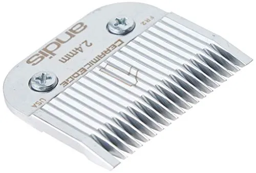 Andis pro ceramic edge one set blade, 1 Count, Silver, 1 Count (Pack of 1)