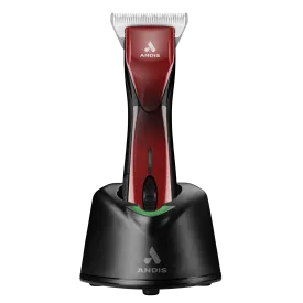 Andis Pulse ZR II Cordless 5 Speed - with 2 Batteries - RED #30 Wide Blade