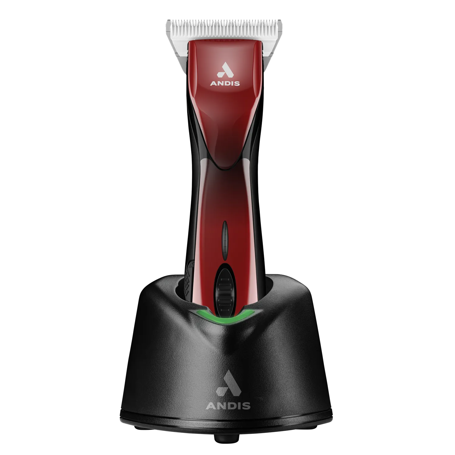 Andis Pulse ZR II Cordless 5 Speed - with 2 Batteries - RED #30 Wide Blade