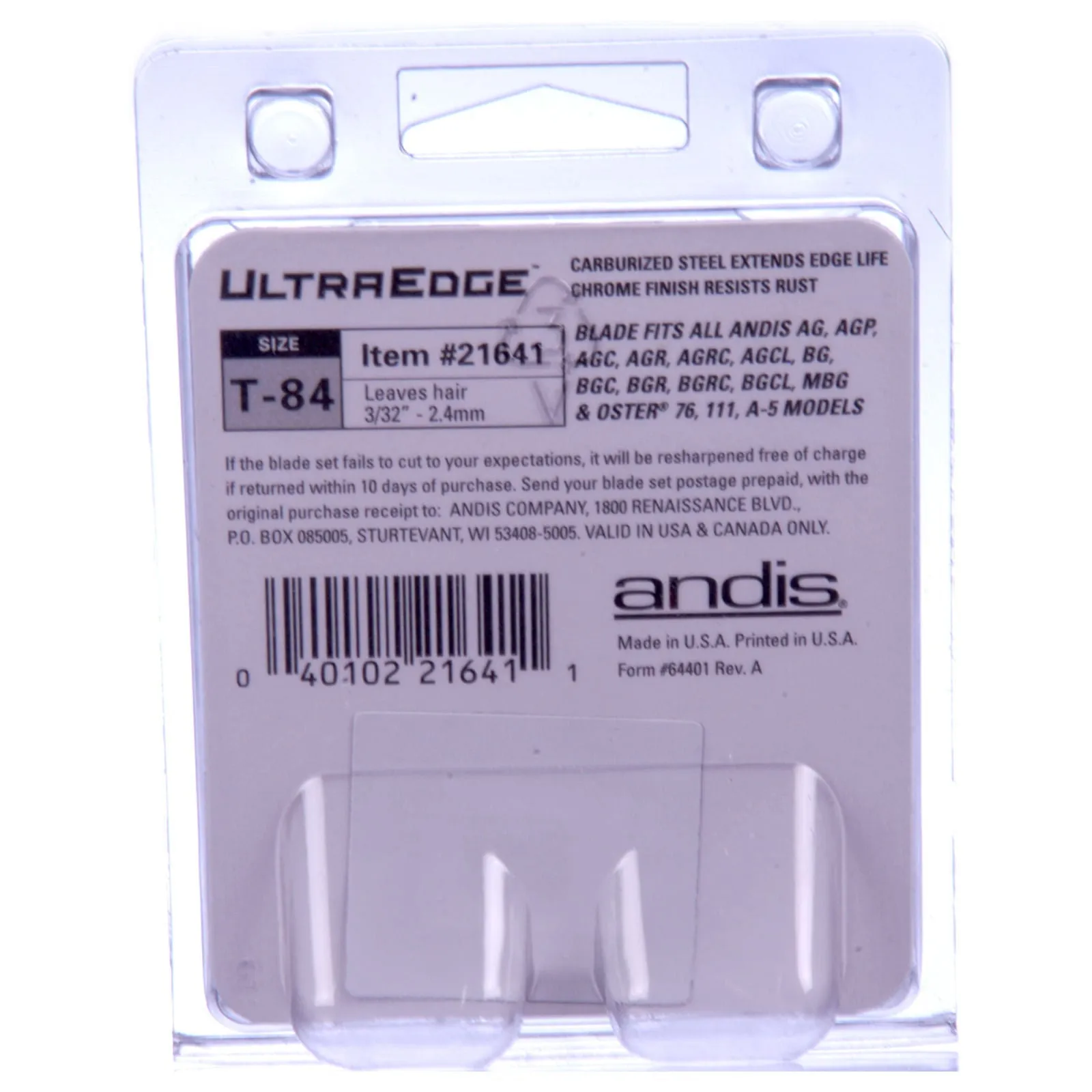Andis UltraEdge T-84 Blade