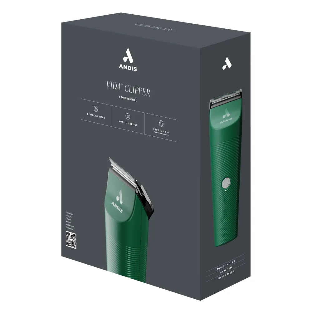 Andis Vida Cordless 5 in 1 Trimmer Clipper - Green