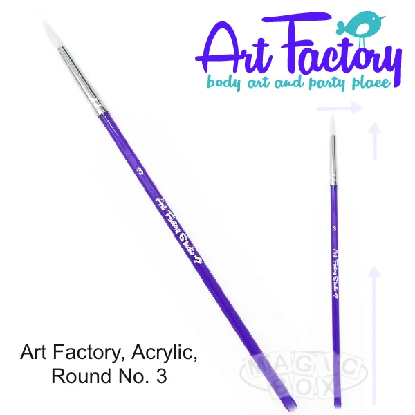 Art Factory, Acrylic, Round No. 3