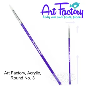 Art Factory, Acrylic, Round No. 3