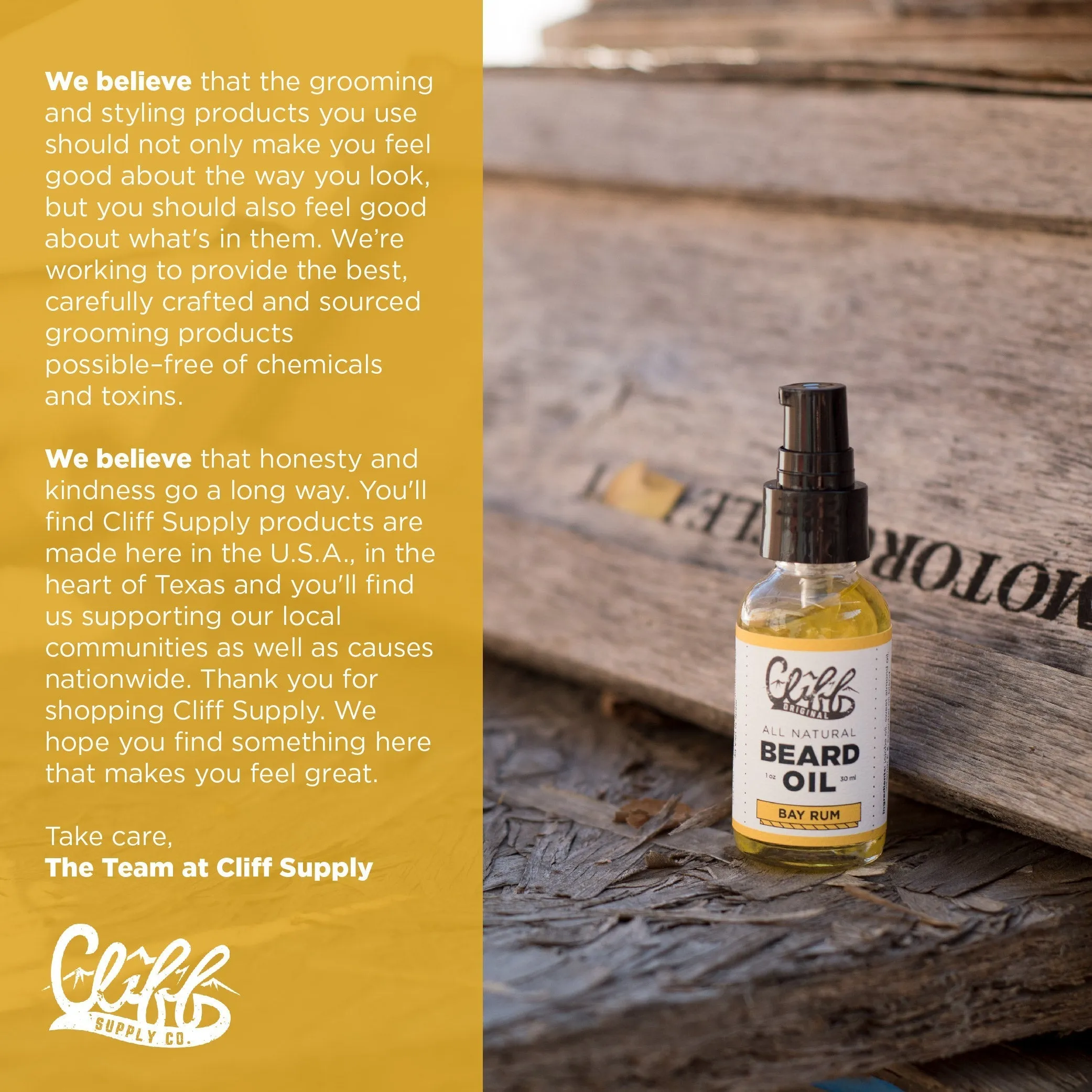Beard Oil - Bay Rum