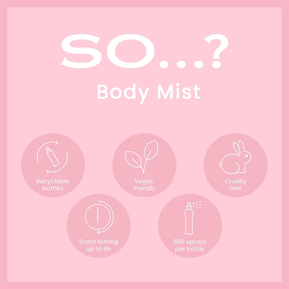 Body Mist By So…? Womens Candy Floss Body Mist Fragrance Spray 100ml 100 ml (Pack of 1)