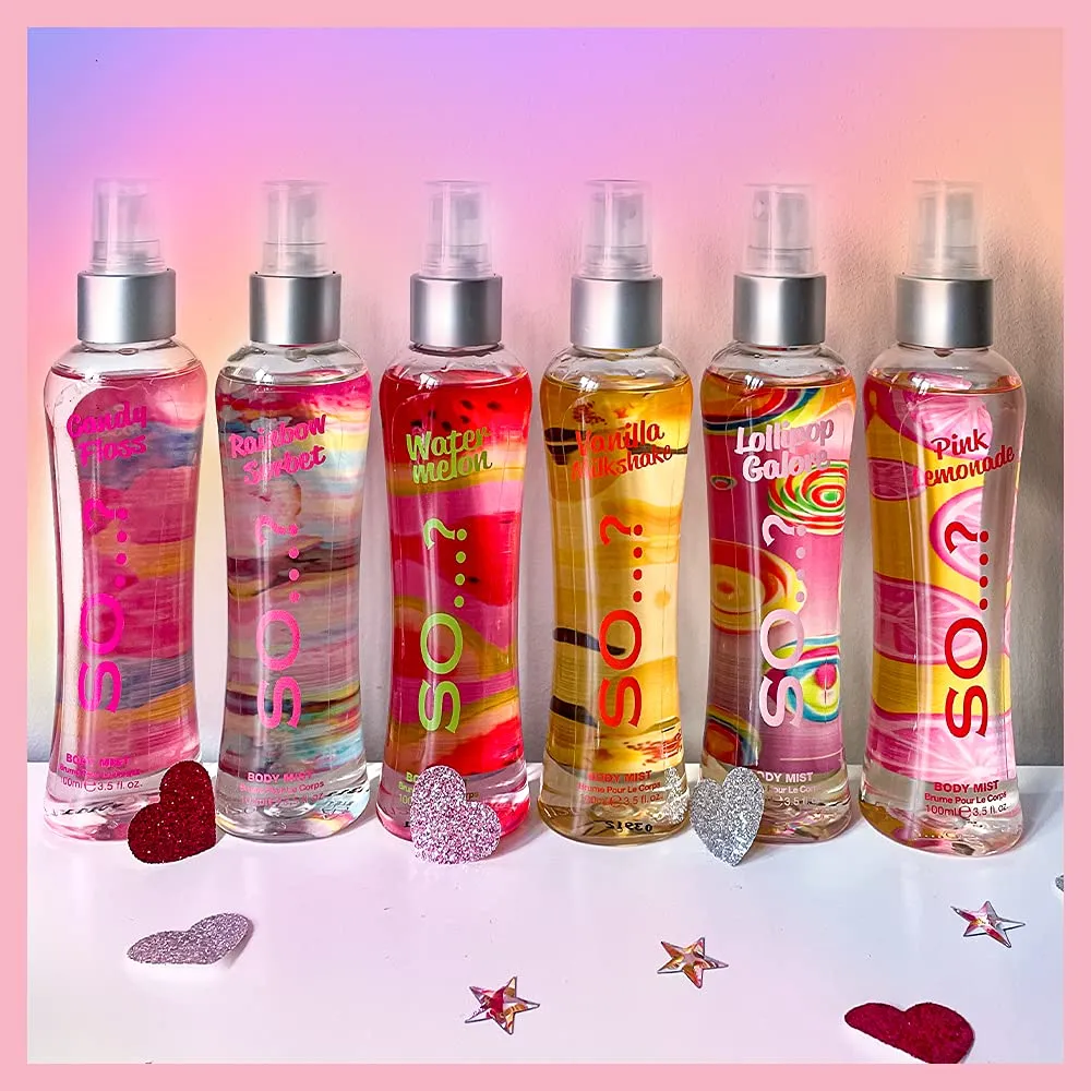 Body Mist By So…? Womens Candy Floss Body Mist Fragrance Spray 100ml 100 ml (Pack of 1)