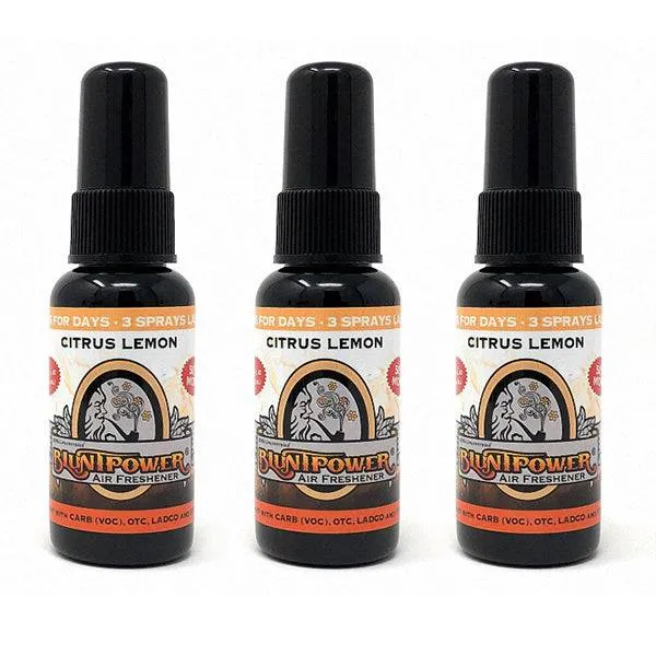 Citrus Lemon Spray Air Freshener Bundle (3 Pack)