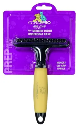 Conairpro Medium Tooth Undercoat Rake Dog 3/4"