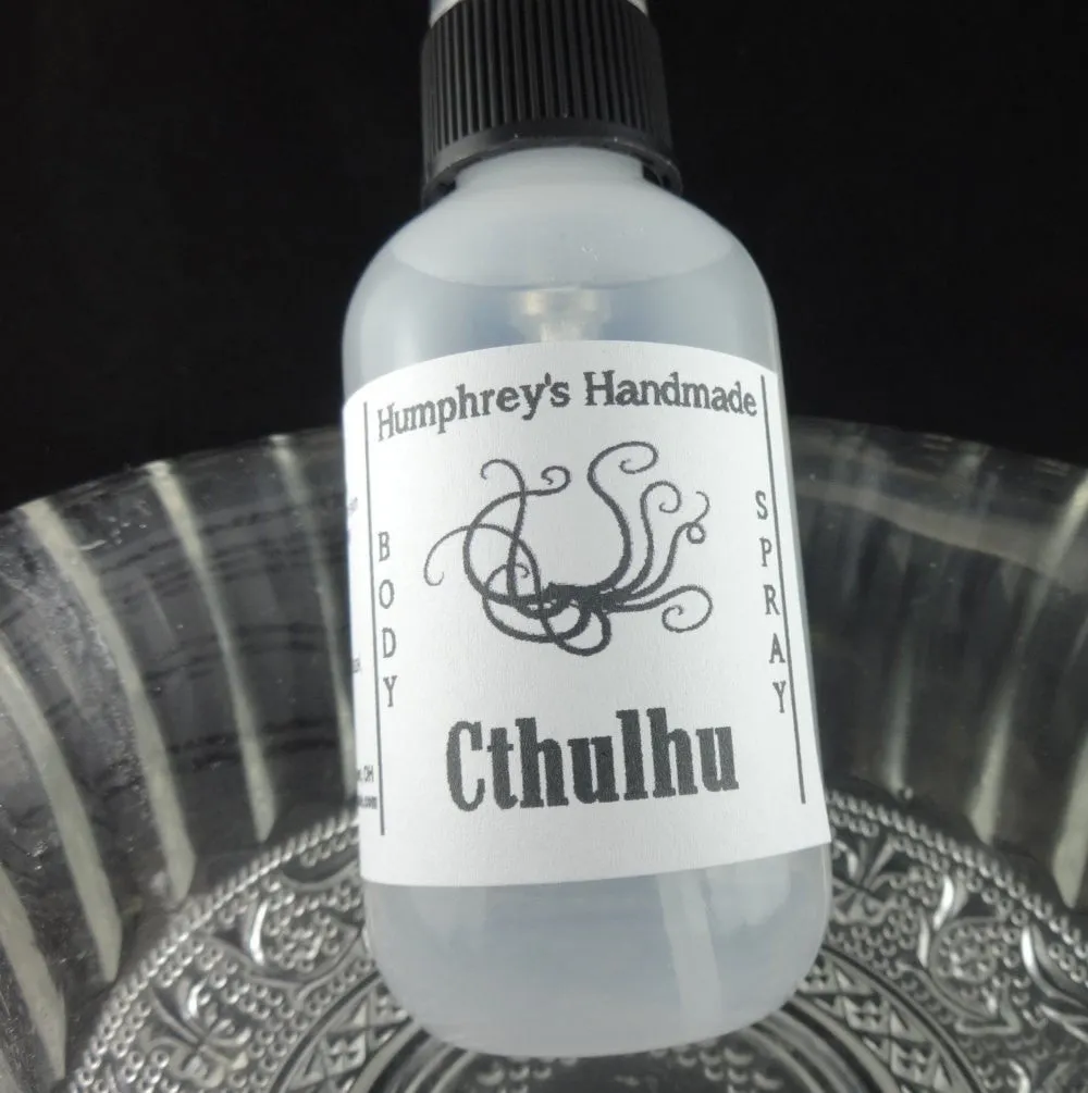CTHULHU Body Spray | Unisex Citrus and Woods