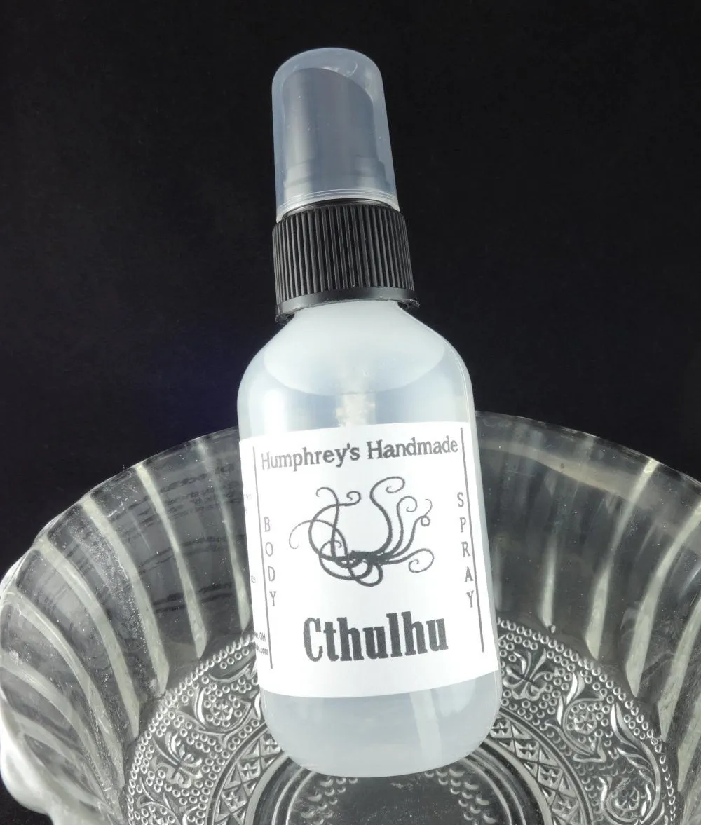 CTHULHU Body Spray | Unisex Citrus and Woods