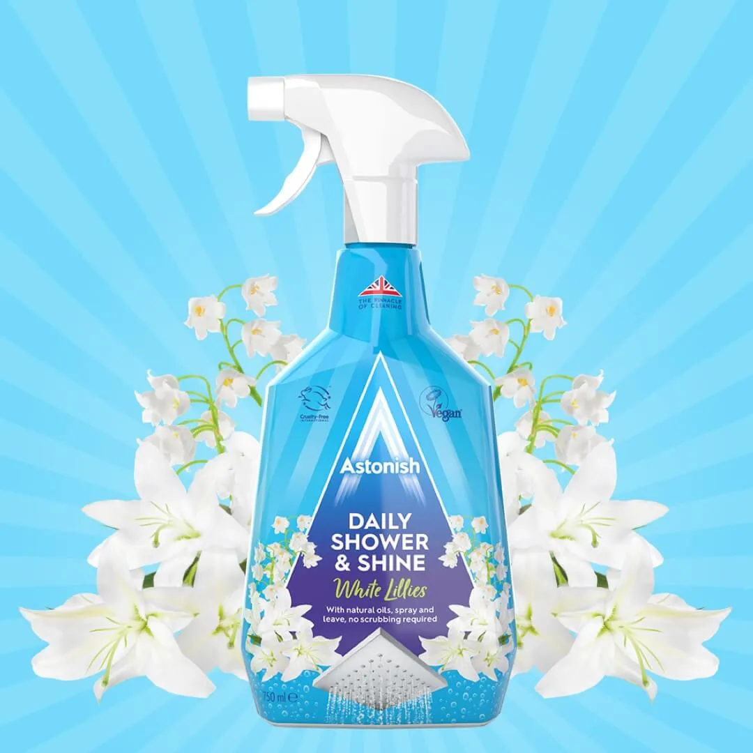 Daily Shower Shine White Lilies