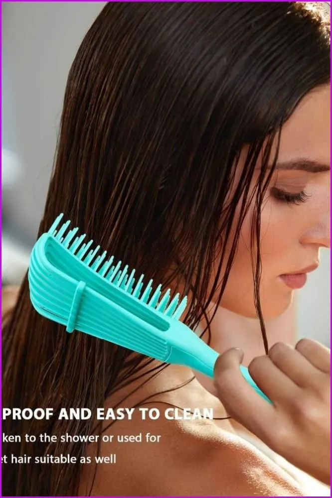 Detangling Hair Brush Scalp Curly Hair F2533