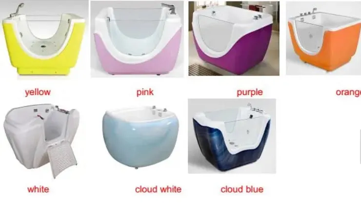 Dog bath tub CalmView Hydrobath Spa dog grooming acrylic