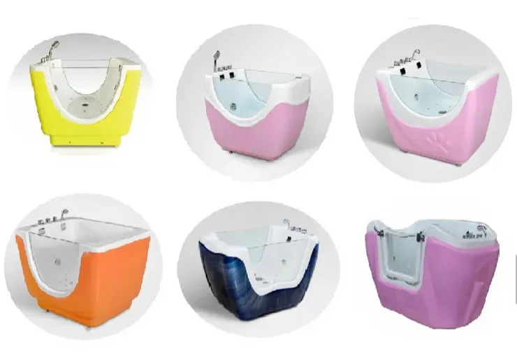 Dog bath tub CalmView Hydrobath Spa dog grooming acrylic