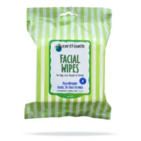 EarthBath Hypoallergenic Facial Wipes Fragrance Free
