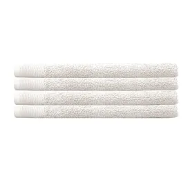 Elvire 4 Piece 600GSM Cotton Hand Towel Set Ivory