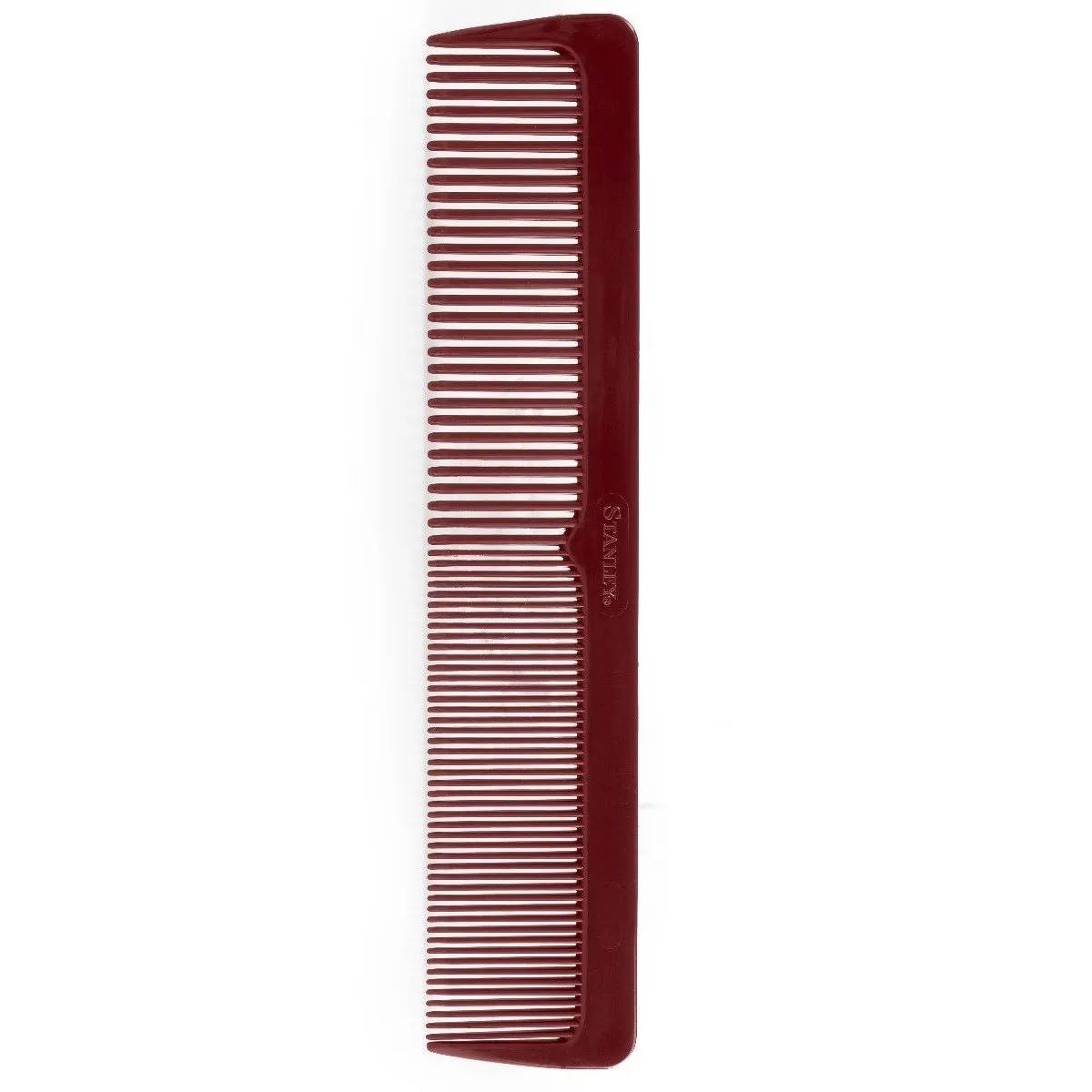 Essentials Ladies Comb, Dual Sided Coarse and Fine Tooth Design - Mulberry