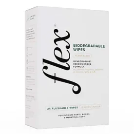Flex - Wipes Biodegradable 2pk 24 Ea - Pack Of 3