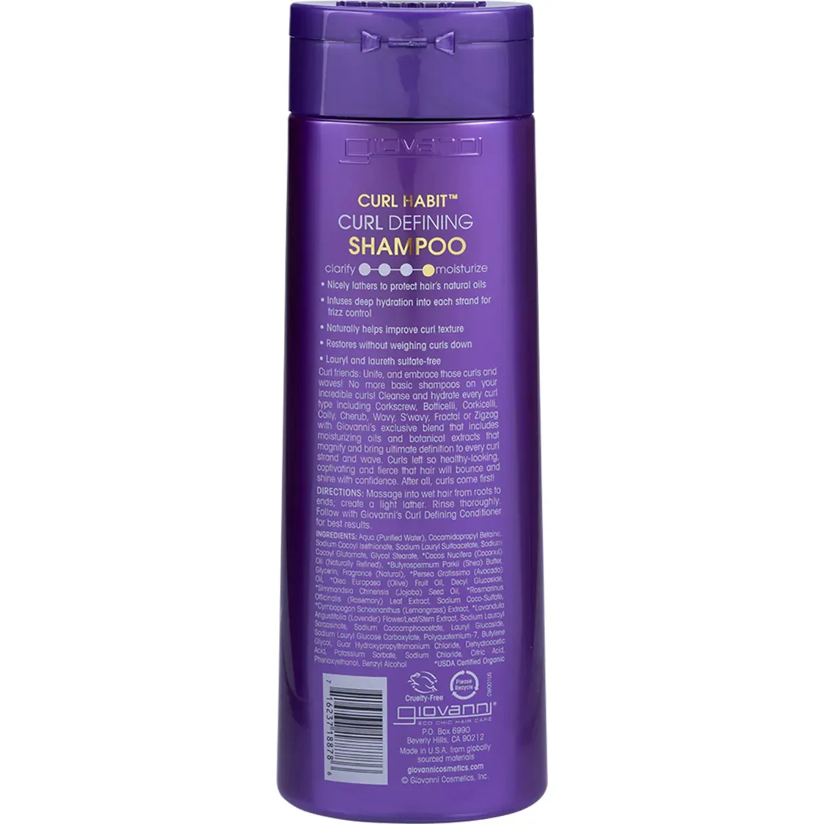 Giovanni Shampoo Curl Habit Curl Defining