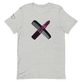 Grease Lipstick & Comb Adult Short Sleeve T-Shirt
