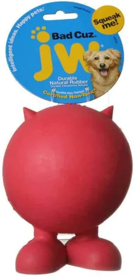 JW Pet Tough By Nature Bad Cuz,Dog, Assorted Colors, Large
