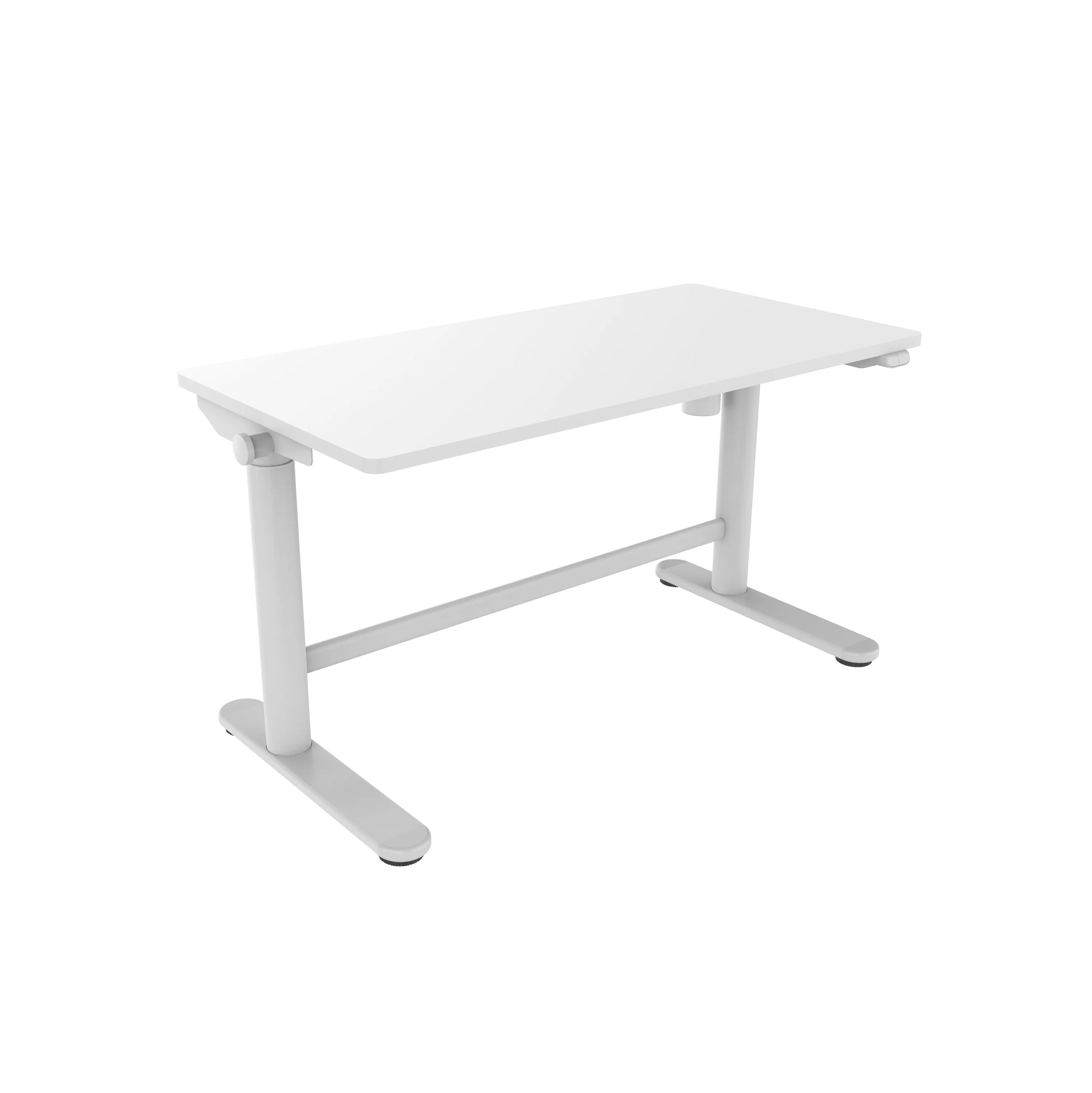 LOCTEK CD101 SINGLE MOTOR HEIGHT-ADJUSTABLE DESK WITH WHITE FRAME