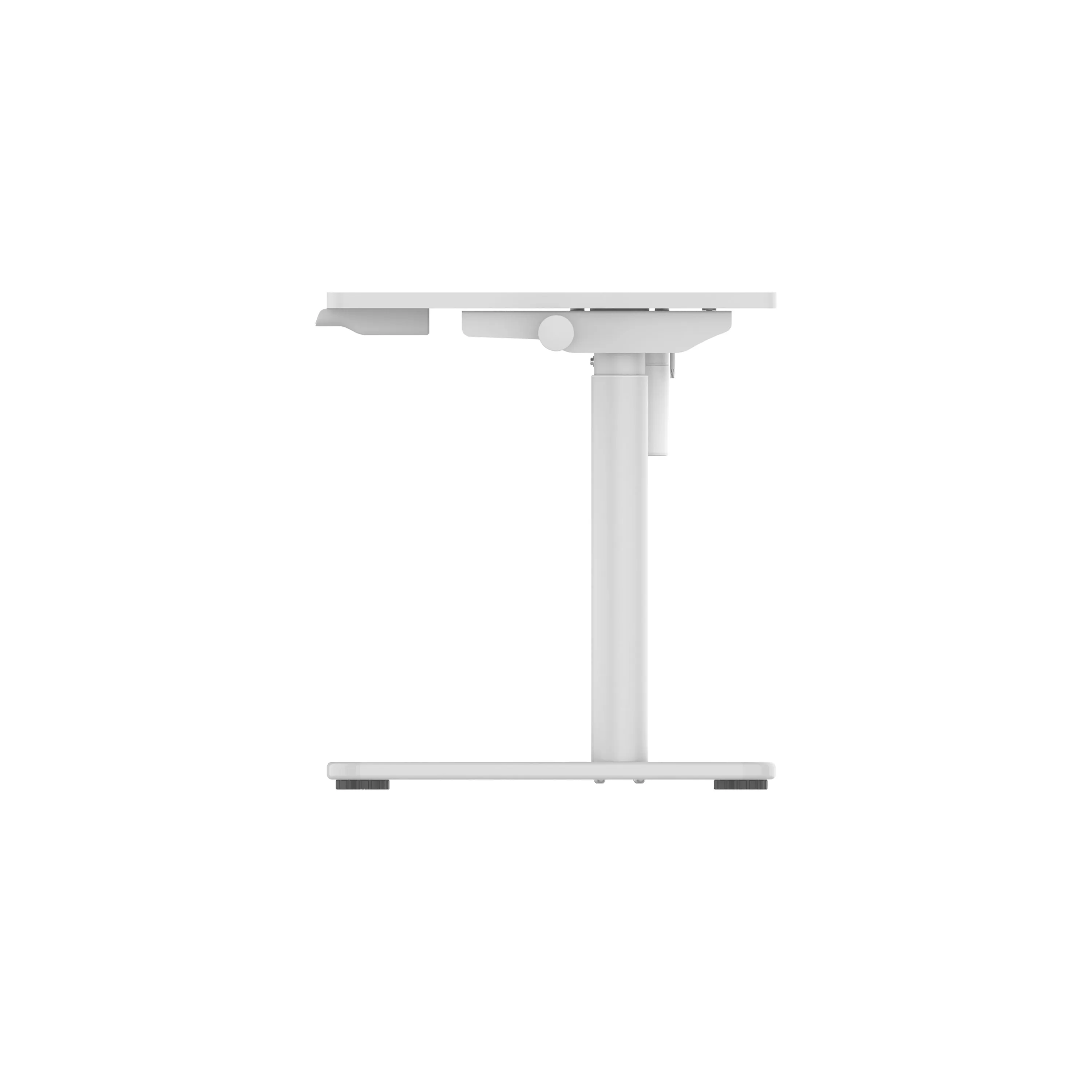 LOCTEK CD101 SINGLE MOTOR HEIGHT-ADJUSTABLE DESK WITH WHITE FRAME