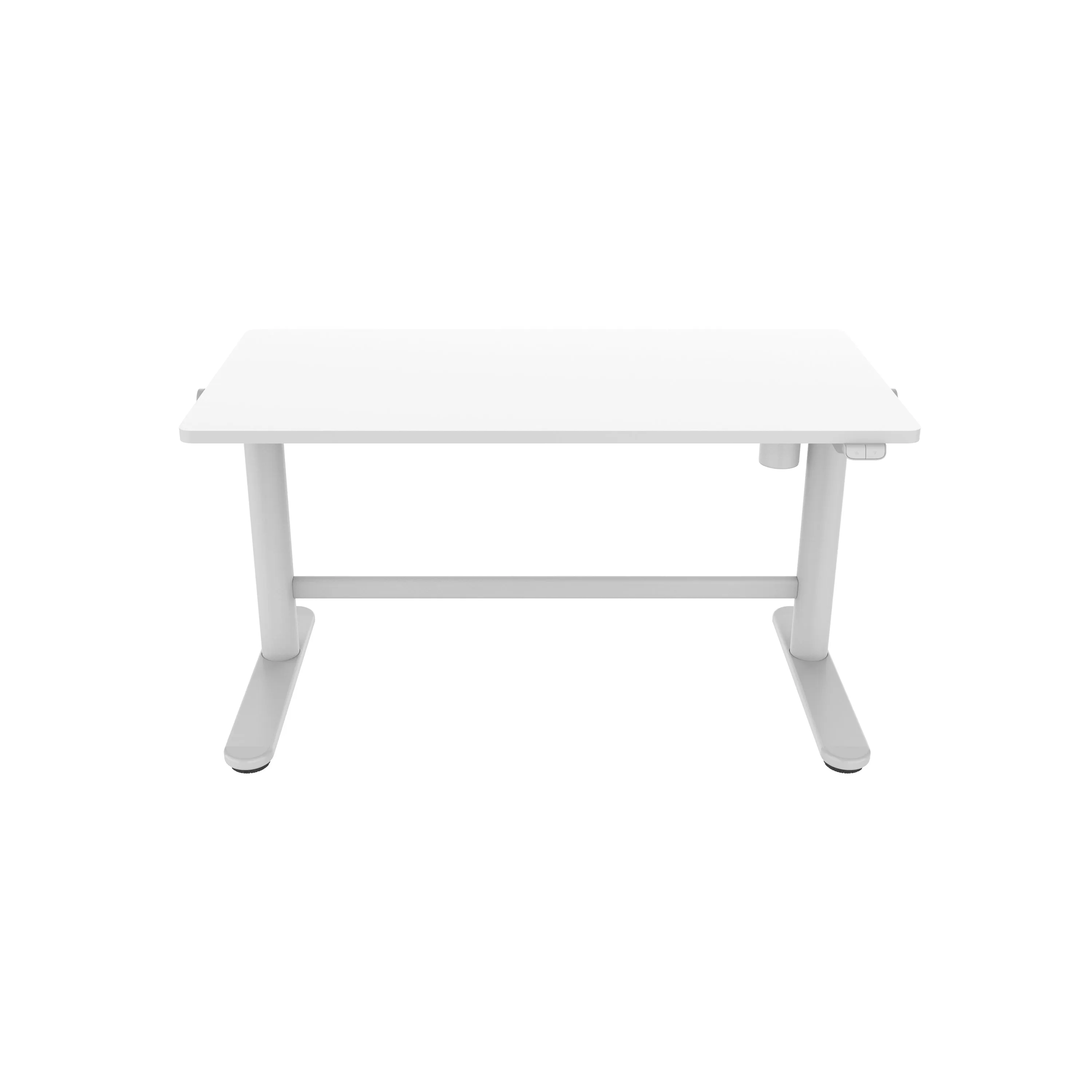 LOCTEK CD101 SINGLE MOTOR HEIGHT-ADJUSTABLE DESK WITH WHITE FRAME