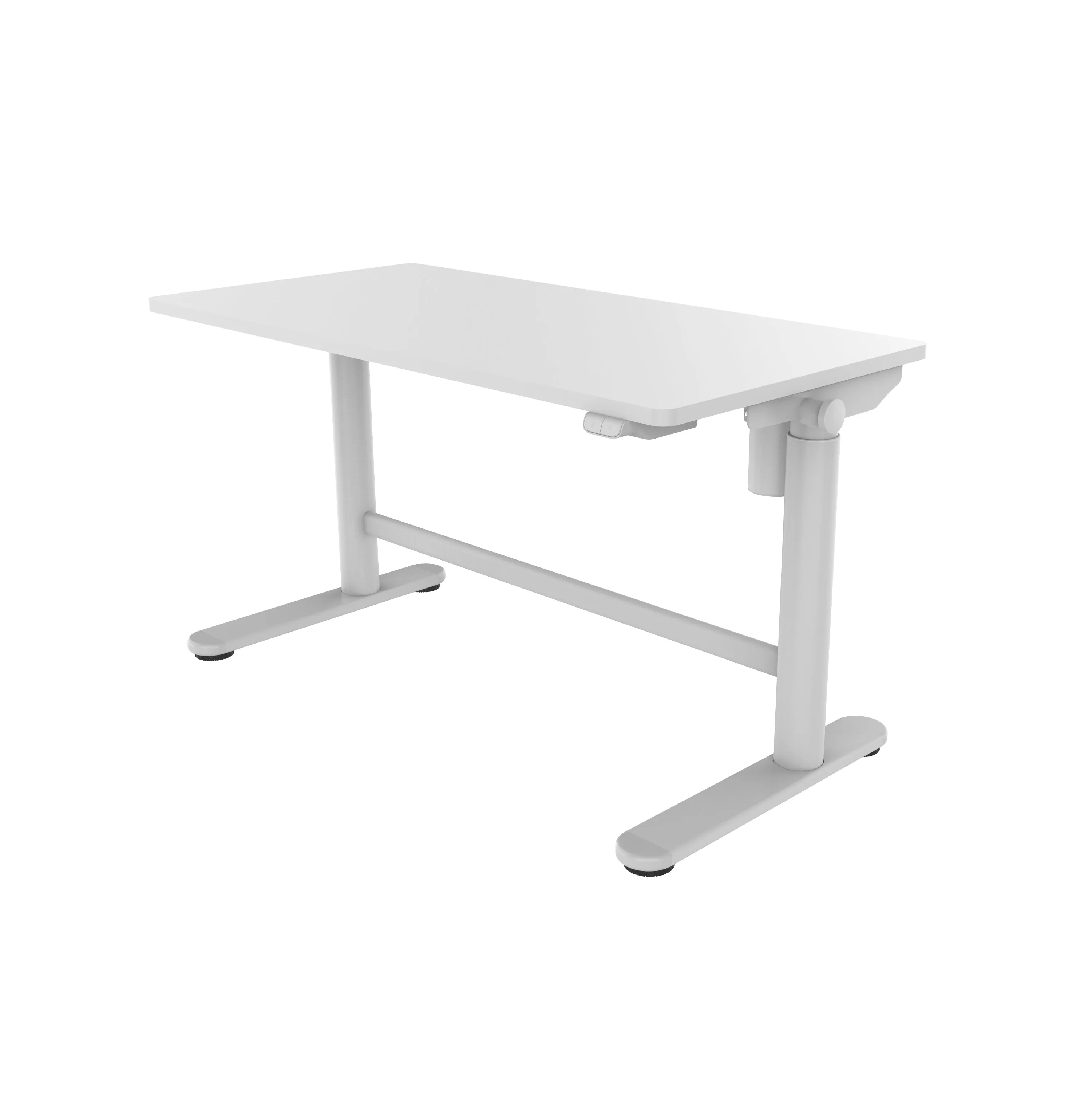 LOCTEK CD101 SINGLE MOTOR HEIGHT-ADJUSTABLE DESK WITH WHITE FRAME
