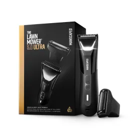 MANSCAPED The Lawn Mower 5.0 ULTRA Groin & Body Hair Groomer  Dual-Head SkinSafe Trimmer & Foil Blades - Black