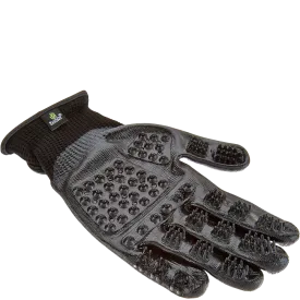 Medium Black Deshedding Gloves by HandsOn Gloves