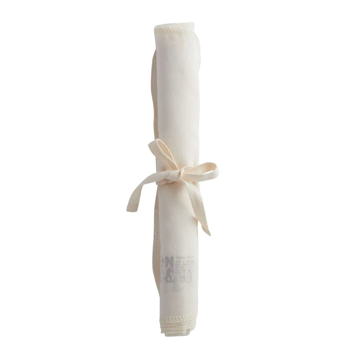 Nature Baby Organic Muslin Face Cloth 6 Pack - Natural