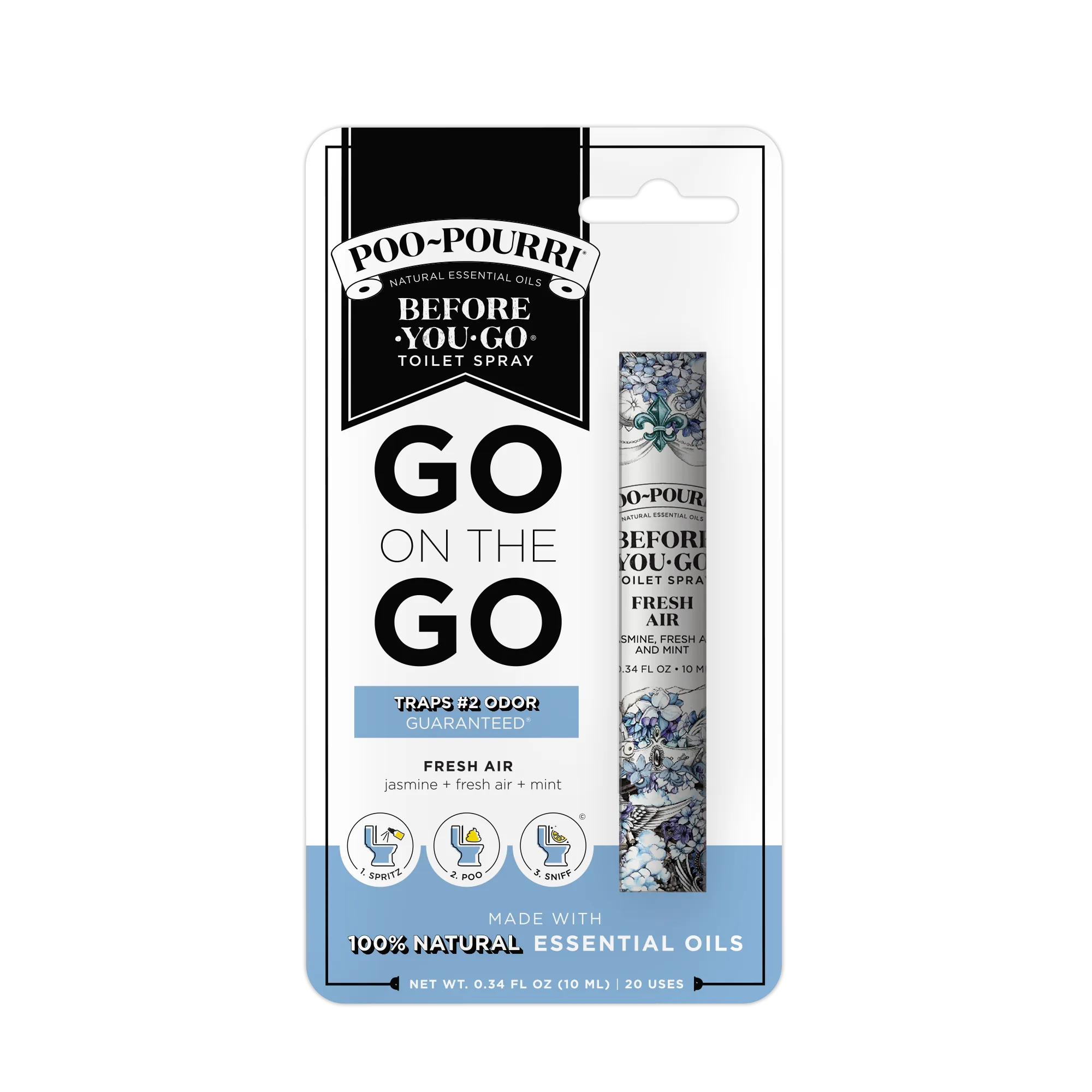 Poo~Pourri Fresh Air 10mL, Travel Size