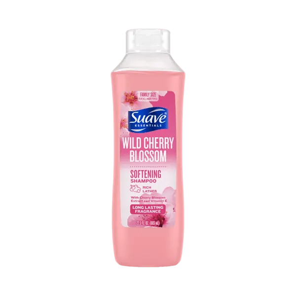 SUAVE WILD CHERRY BLOSSOM SOFTENING SHAMPOO 665ML