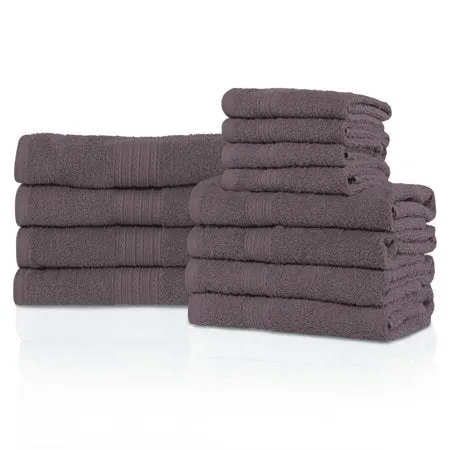 Superior Eco-friendly 100% Cotton,Ultra Absorbent 12-Piece Towel Set