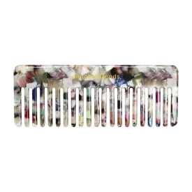 Tamed Hair Comb - Rectangle Shape Gemstone