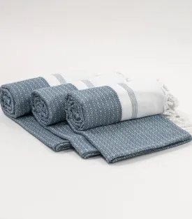 Turkish Khadi Bath Sheet (3 Pack)
