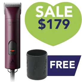 Ultra Edge AGC 2 Speed Clipper Burgundy by Andis
